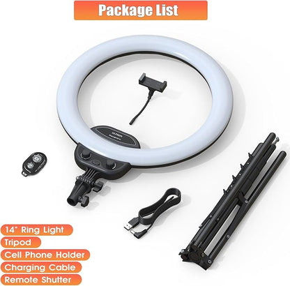 ALTSON 14'' Selfie Ring Light - Image 7