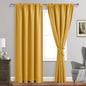 JIUZHEN Blackout Curtains for Bedroom by JIUZHEN