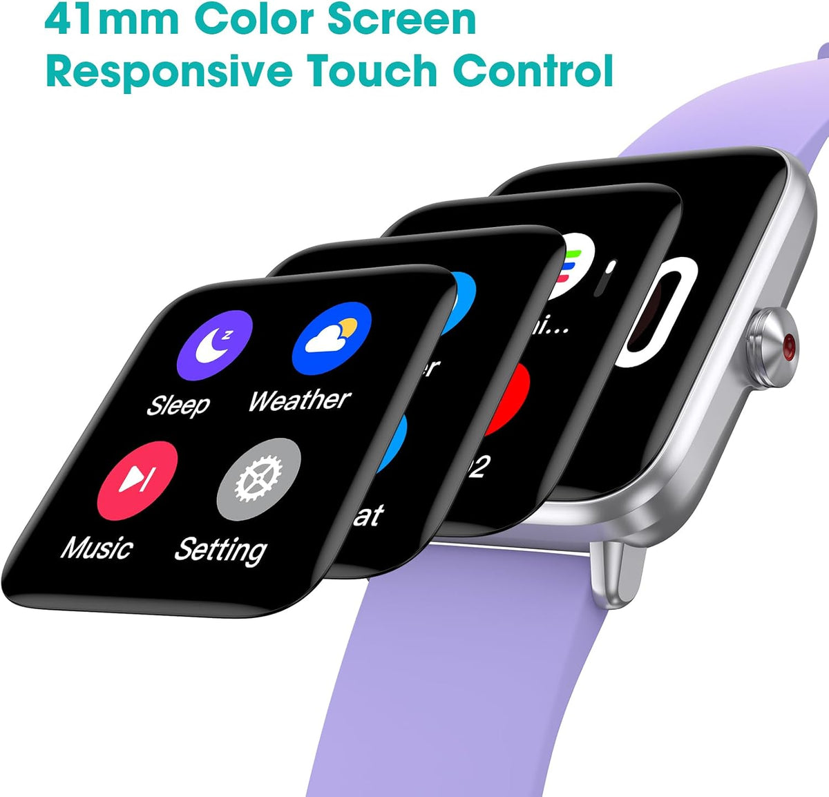 pedometer watch senior friendly no app no phone showing dimensions