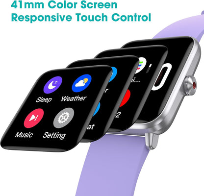 pedometer watch senior friendly no app no phone showing dimensions