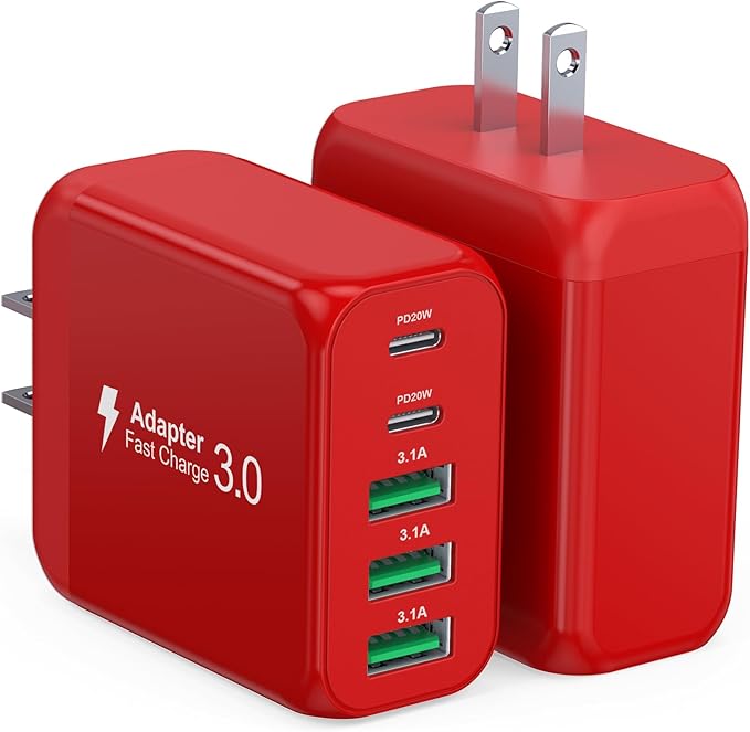 60W USB C Wall Charger, Samsung Galaxy by CSODINCE
