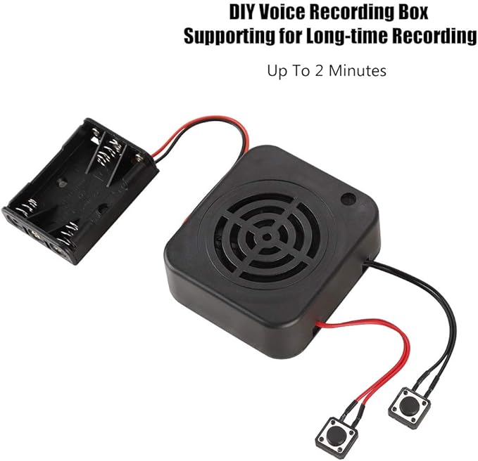Voice Recording Box, 2/4 Minutes 3W DIY Personalized Practical - Image 5