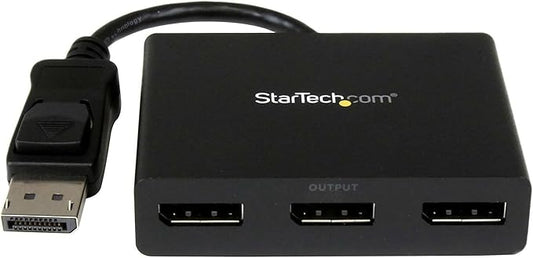 StarTech.com 3-Port DisplayPort 1.2 Splitter, DisplayPort to 3x DP by StarTech