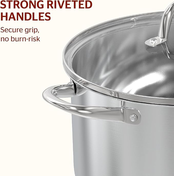 SUNHOUSE Stainless Steel Stock Pot - Image 6
