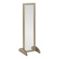 ECR4Kids Double-Sided Wooden Bi-Directional Mirror, Montessori, Grey Wash | Durable birch, GREENGUARD Gold Certified, shatter-resistant mirror, anti-tip feet, vertical & horizontal use, classroom/home