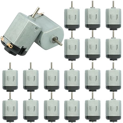 20Pcs Mini Small DC Motors 1.5V 3V 5V 6V 130 Micro Toy Electric Motors by Unknown