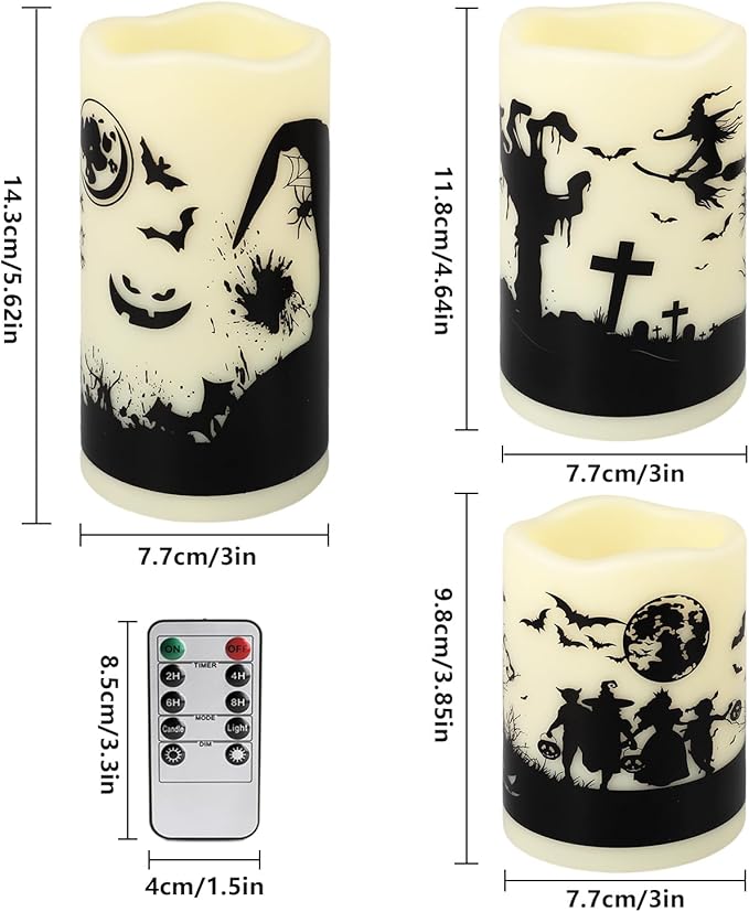 12-Pack Waterproof -Flameless Led Candles，Remote Control and Timer Functions - Image 4