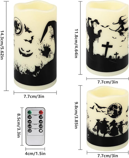 12-Pack Waterproof -Flameless Led Candles，Remote Control and Timer Functions - Image 4