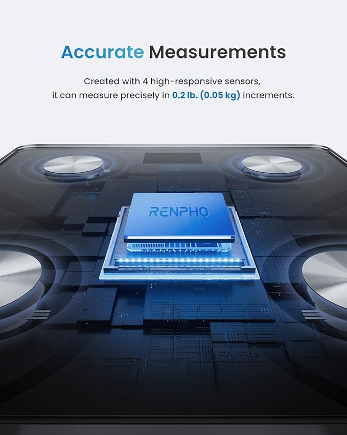 RENPHO Smart Scale for Body Weight, FSA&HSA Eligible, Digital Bathroom Scale - Image 2