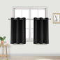 DWCN Black Blackout Curtains by DWCN