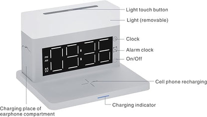 IHAO 6in1 Smart Alarm Clock - Image 7