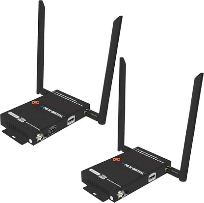 J-Tech Digital 1X2 Wireless HDMI Extender 200’ Dual Antenna Supporting Full HD by J-TechDigital