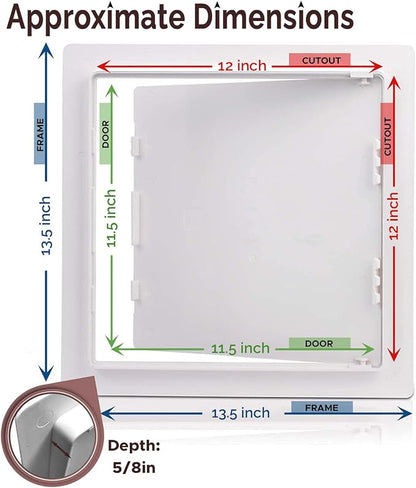 Morvat Access Panel 12x12 Inch for Drywall & Ceiling - Image 2
