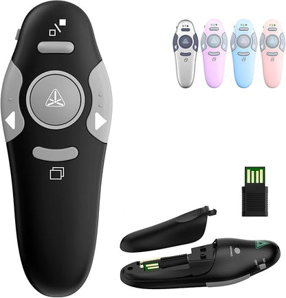 QUI Presentation Clicker Wireless Presenter Remote Clicker by QUI