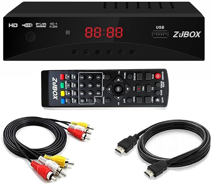 Digital TV Converter Box, ATSC Tv Tuner by ZJBOX
