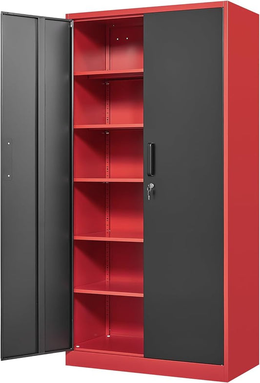 Yizosh Metal Garage Storage Cabinet by Yizosh
