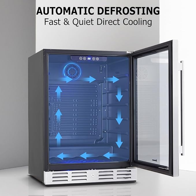 Kalamera 24 inch Beverage Refrigerator - Image 5