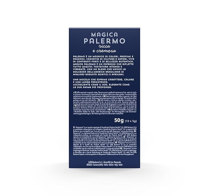 Caffè Borbone Magica Palermo Aluminum Capsules Compatible - Image 3