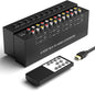 Azduou 8 AV to HDMI Converter, 1080P/720P 8 Way RCA Composite CVBS AV Switch to by Azduou