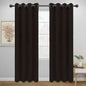 Easy-Going Blackout Curtains for Bedroom, Solid Thermal Insulated Grommet and by Easy-Going