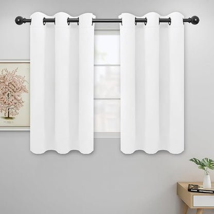 Easy-Going Blackout Curtains for Bedroom, Solid Thermal Insulated Grommet and by Easy-Going