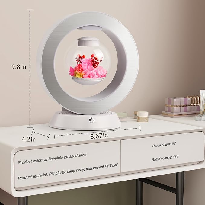 LoveLin Magnetic Levitation Circle Table Lamp - Image 5