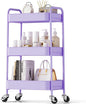 TOOLF 3-Tier Metal Rolling Cart by TOOLF