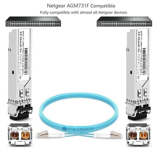 OPSTRAN 1000BASE-SX SFP Optical Transceiver Module Compatible - Image 3