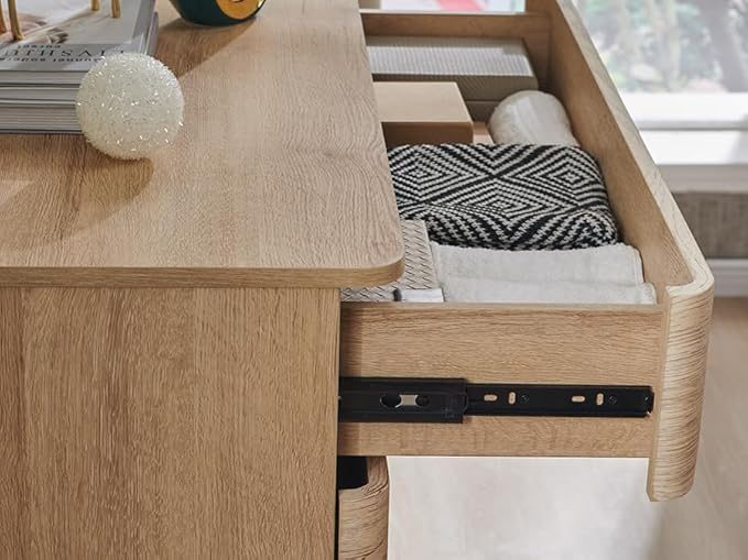 JXQTLINGMU 9 Drawer Dresser for Bedroom, Chest of Drawers TV Stand for Living - Image 7