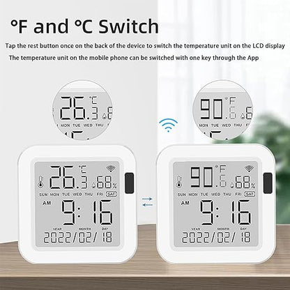 WiFi Temperature Humidity Monitor: Upgraded Smart Temperature and Humidity - Image 4