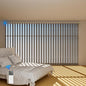 Blindify Motorized Vertical Blinds, Light Filtering Sliding Door Shades by BlindifyOffical