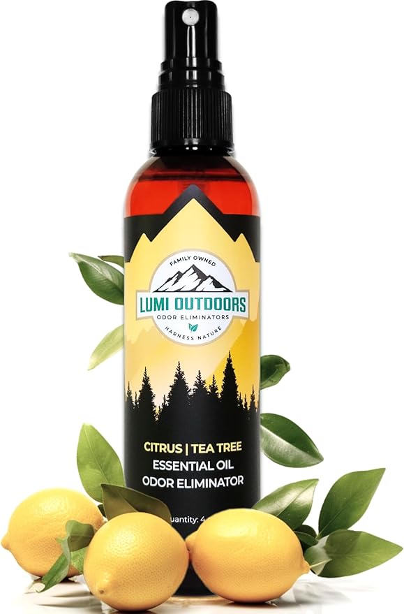 Lumi Outdoors Natural Shoe Deodorizer Spray & Odor Eliminator by LumiOutdoors