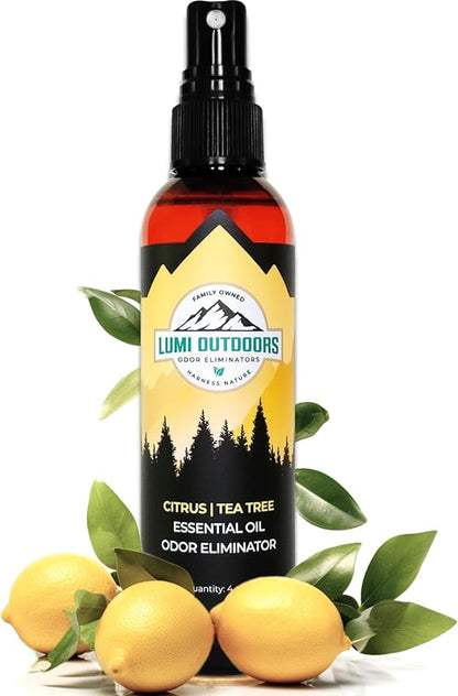 Lumi Outdoors Natural Shoe Deodorizer Spray & Odor Eliminator by LumiOutdoors