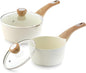 SENSARTE 1.5 & 2.5 Quart Ceramic Sauce Pan Sets by SENSARTE