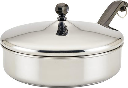 Farberware Classic Stainless Steel Fry Lid, Saute Pan by Farberware