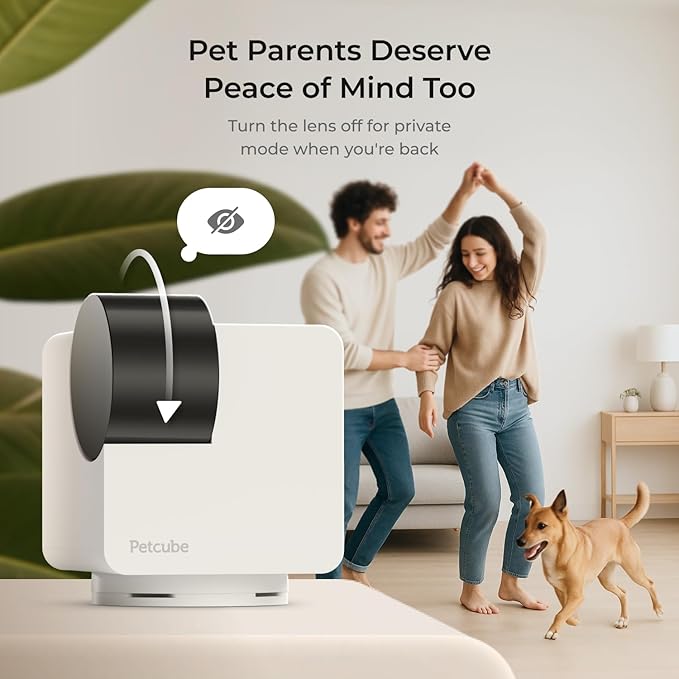 Petcube Cam 360 Camera Interactive WiFi Pet and Home Security Pan-Tilt Camera - Image 5