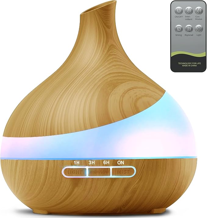 500ML Essential Oil Diffuser: Aroma Diffuser by HJTHJT