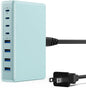 200W USB C Charger Block, GaN IV Charging Station 8 Ports, QC4.0 Fast Charging by LanLuk