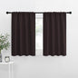 NICETOWN RV Blackout Curtains for Camper Windows, Toffee Brown, Short Blackout by NICETOWN