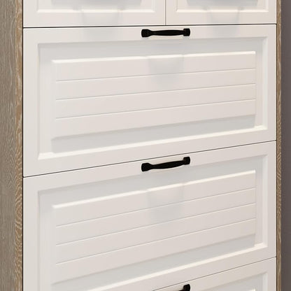 Vibe & Dine Shoe Cabinet, Entryway Shoe Storage Cabinet - Image 7