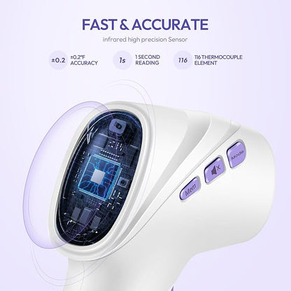 Forehead Thermometer for Adults, Kids & Babies, No-Touch Digital Thermometer - Image 6
