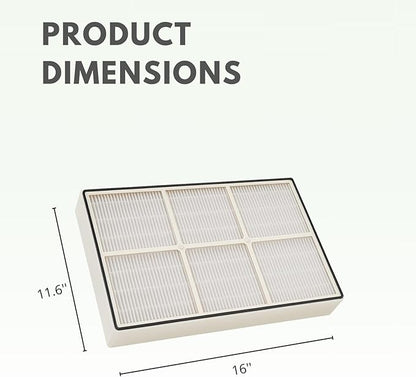 Nispira HEPA Filter with 4 Pre-Carbon Filters Compatible with Whirlpool - Image 2