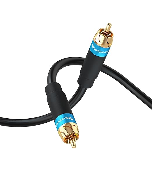 BlueRigger RCA Audio Subwoofer Cable – by BlueRigger