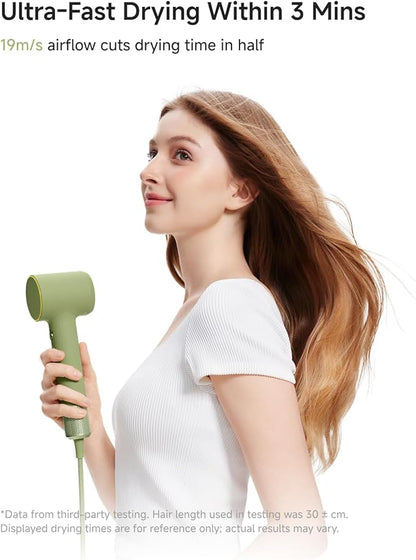 Laifen MINI Hair Dryer, Lightweight and Compact High Speed 200M Ionic Blow Dryer - Image 6