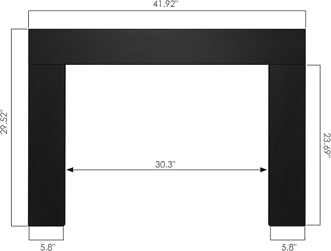 41.9" W x 29.5" H Trim Kit Designed - Image 2