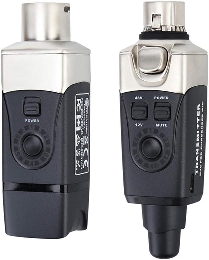 Xvive U3C Wireless Microphone System 2.4GHz Wireless XLR Transmitter and by Xvive
