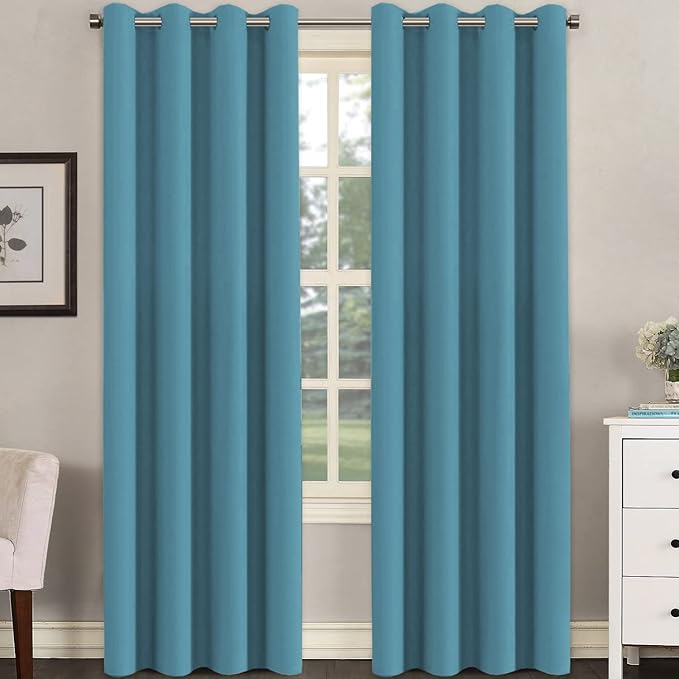 H.VERSAILTEX Premium Blackout Thermal Insulated Room Darkening Curtains by HVERSAILTEX