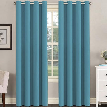 H.VERSAILTEX Premium Blackout Thermal Insulated Room Darkening Curtains by HVERSAILTEX