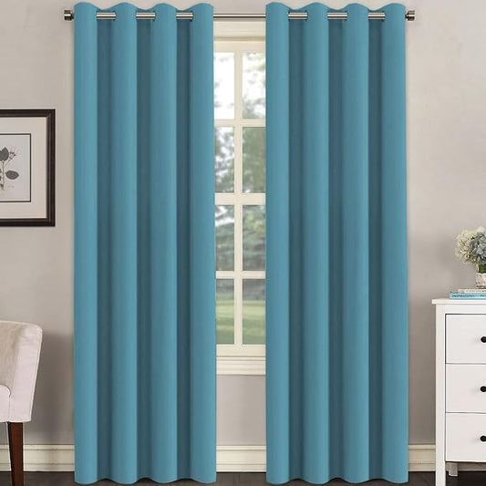 H.VERSAILTEX Premium Blackout Thermal Insulated Room Darkening Curtains by HVERSAILTEX