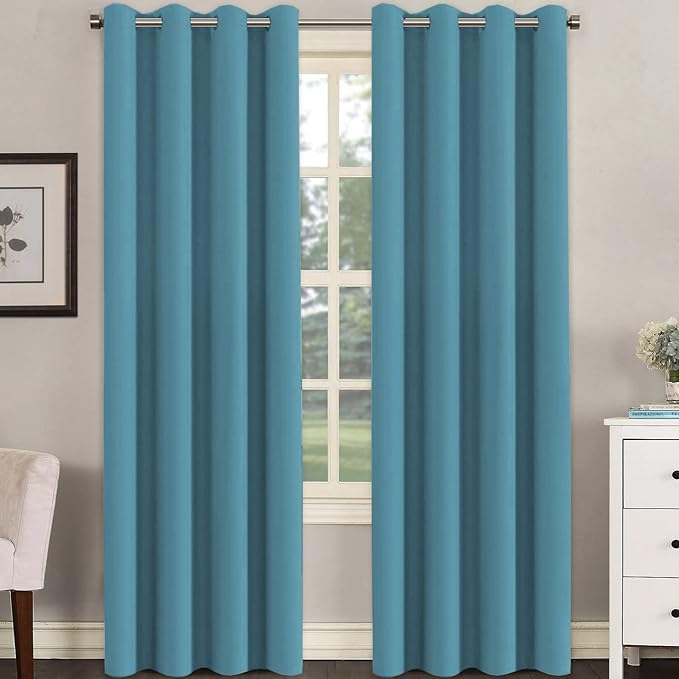 H.VERSAILTEX Premium Blackout Thermal Insulated Room Darkening Curtains by HVERSAILTEX